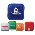 Plush Square Gel Bead Hot/Cold Pack (Spot Color)
